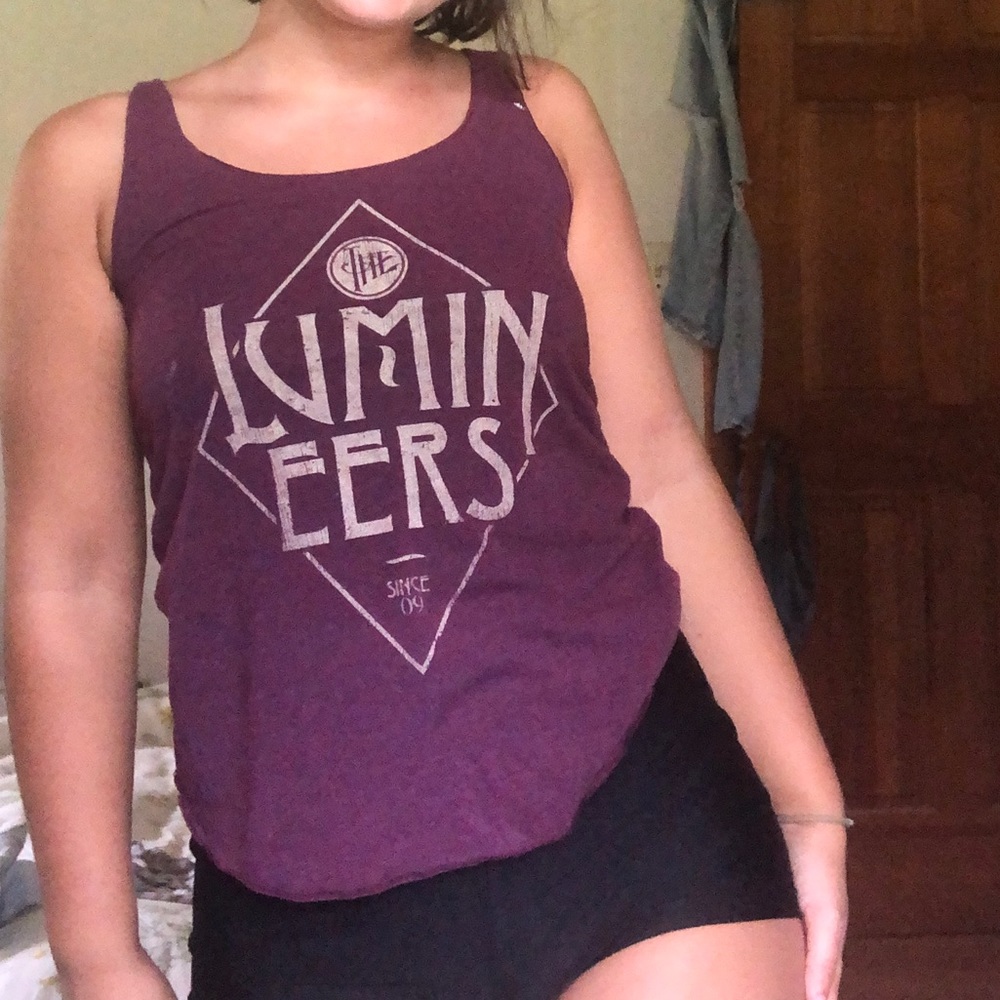 Purple Lumineers tank